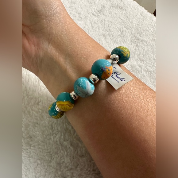 Viva Beads Beaded Sea Life Bracelet NwT - Picture 4 of 5